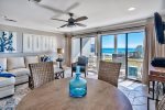 Enjoy Amazing Gulf Views from the Living Area 